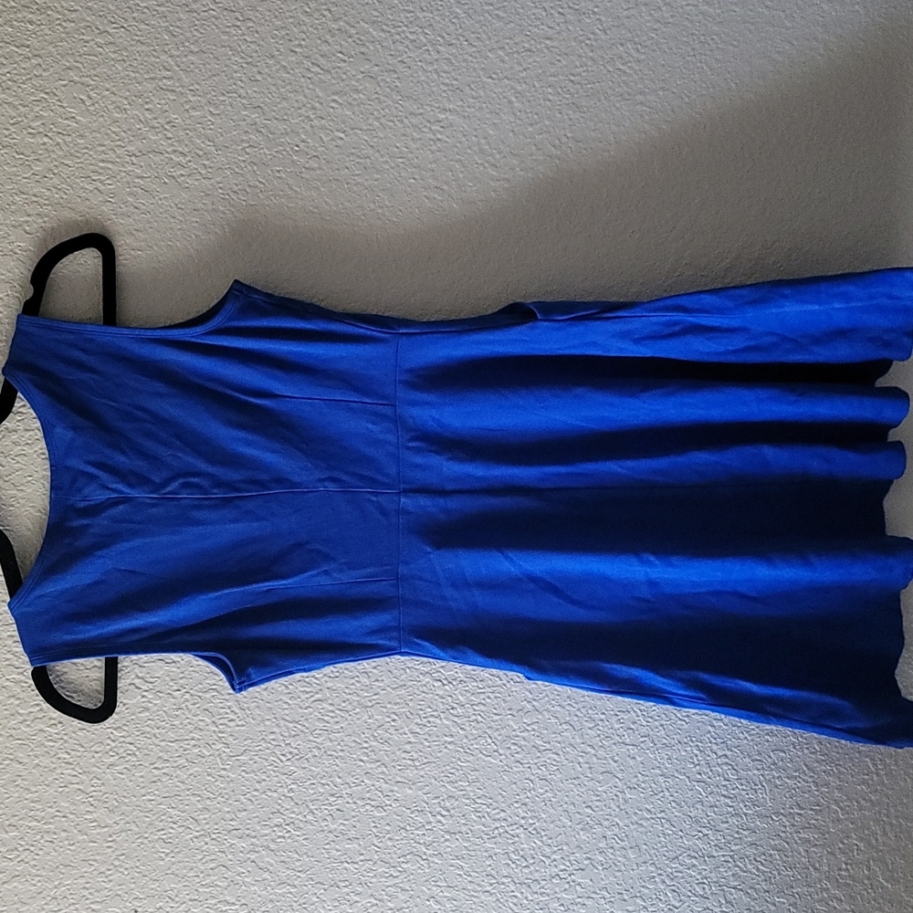New York & Company Royal Blue Dress - Picture 4 of 4